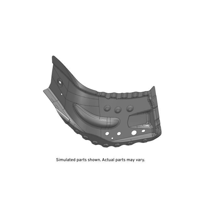 GM Genuine Parts Passenger Side Front Compartment Outer Side Rail Extension  | 84296878 | GM Parts