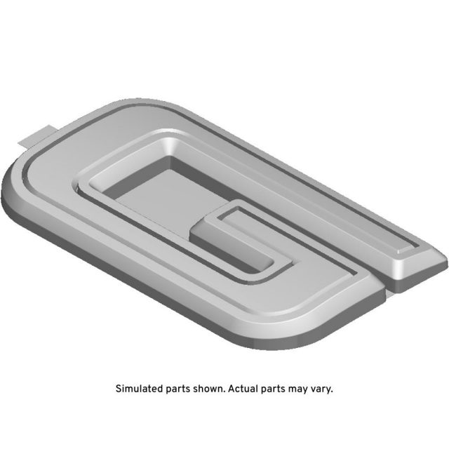 GM Genuine Parts Vader Chrome C Tailgate Letter | 84890241