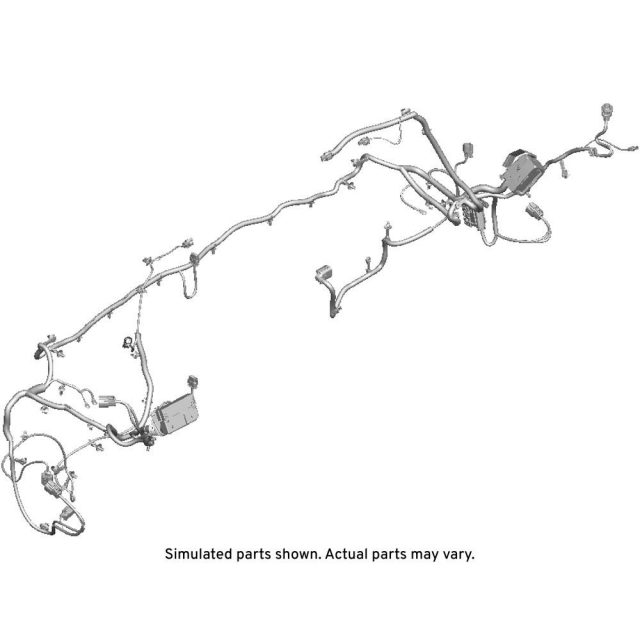Buick GM Genuine Parts Forward Lamp Wiring Harness