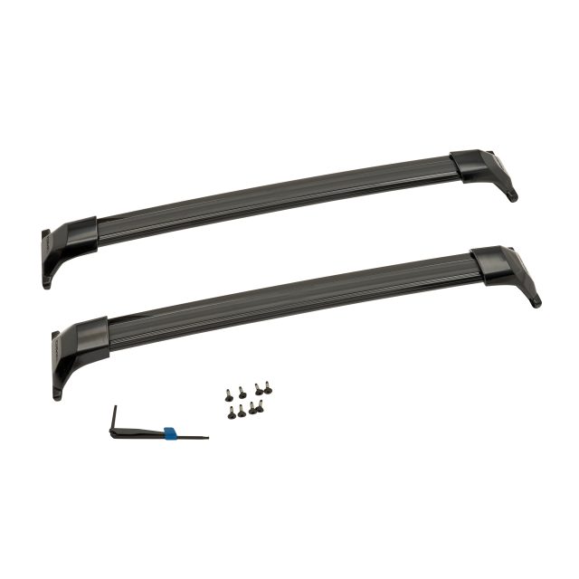 GMC Roof Rack Cross Rails Package in Black 84456361 GMC