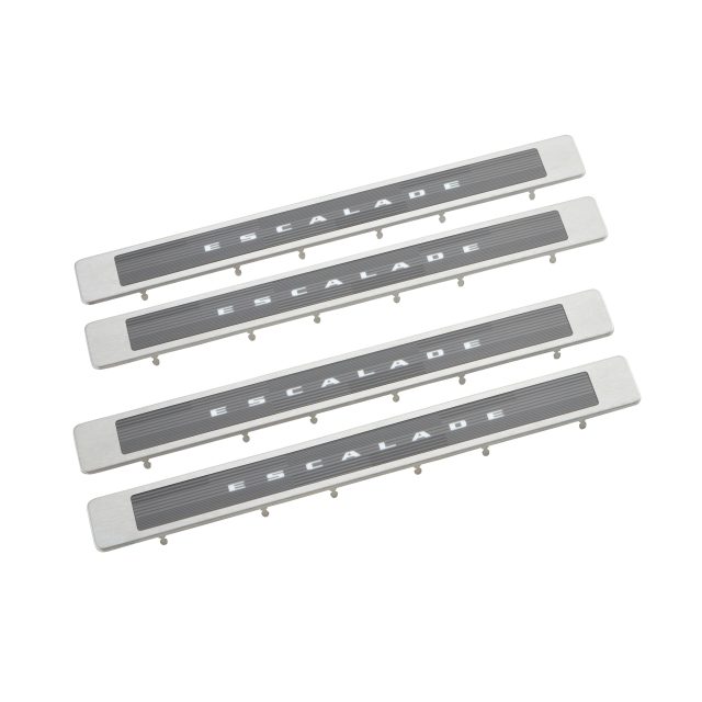 Cadillac door sill plates sales