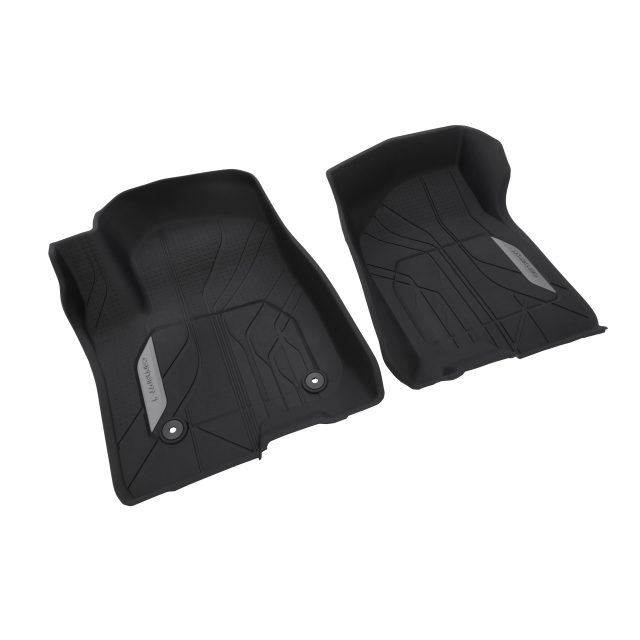 Chevrolet First-Row Premium All-Weather Floor Liners in Jet Black