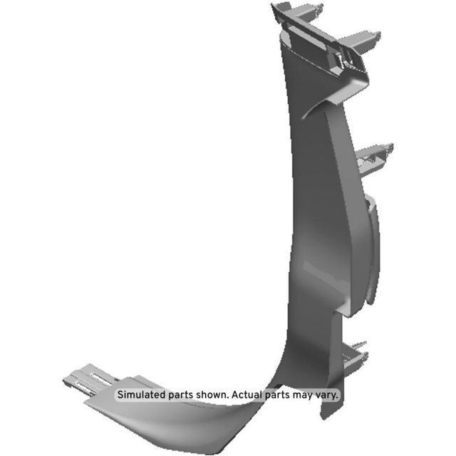 GM Genuine Parts Black Passenger Side Body Lock Pillar GM Genuine Parts Black Passenger Side Body Lock Pillar