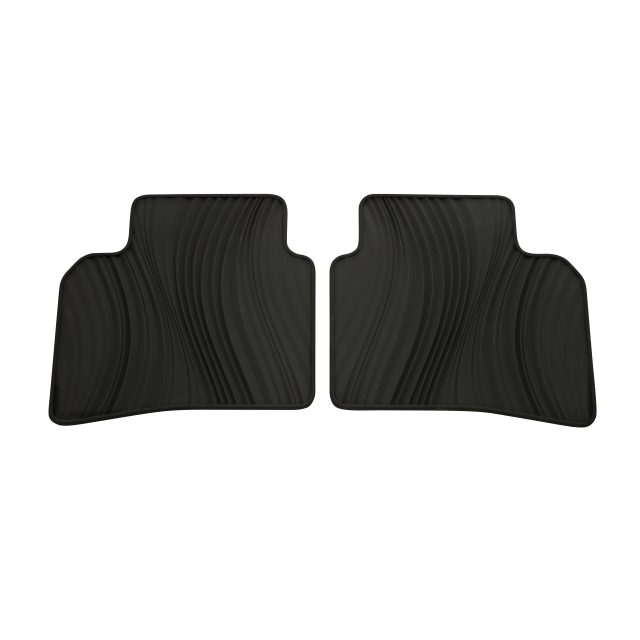 Buick Second-Row Premium All-Weather Floor Mats in Ebony