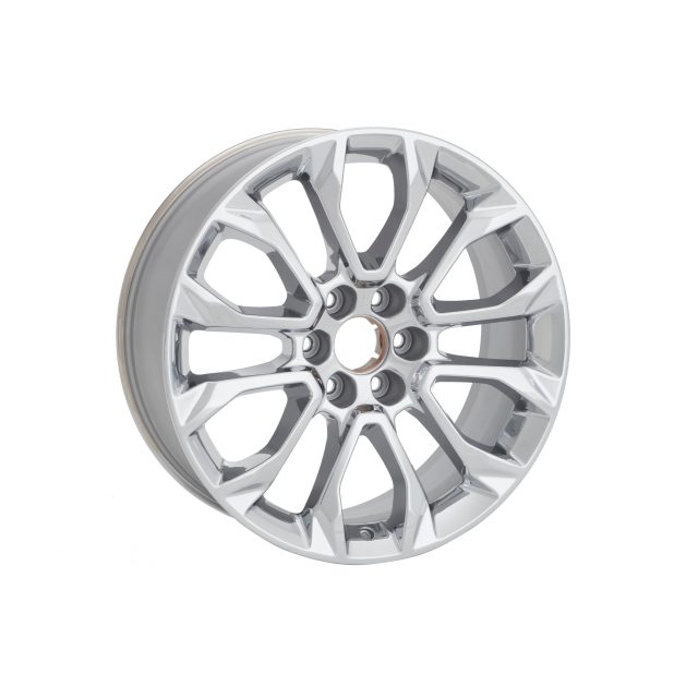 GMC 22x9-Inch Aluminum Split-Spoke Wheel in Chrome