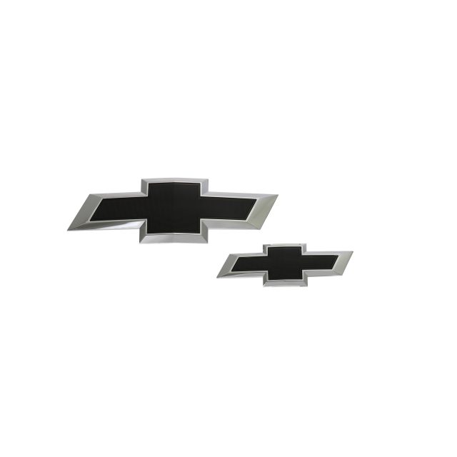 Black chevy deals bowtie stickers