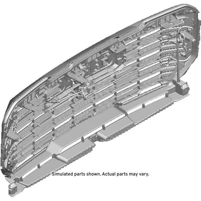 GM Genuine Parts Black Front Grille | 86511462 | GM Parts GM Genuine Parts Black Front Grille | 86511462 | GM Parts