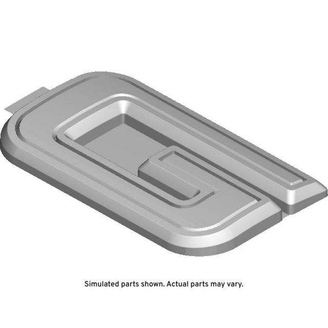 GM Genuine Parts Vader Chrome (C) Tailgate Letter | 86561646 GM Genuine Parts Vader Chrome (C) Tailgate Letter | 86561646