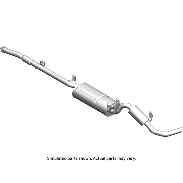 GM Genuine Parts Exhaust Muffler with Exhaust Pipe | 86785729 | GM 